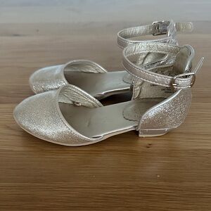 Disney Glittery Gold Kids Shoes Size 9